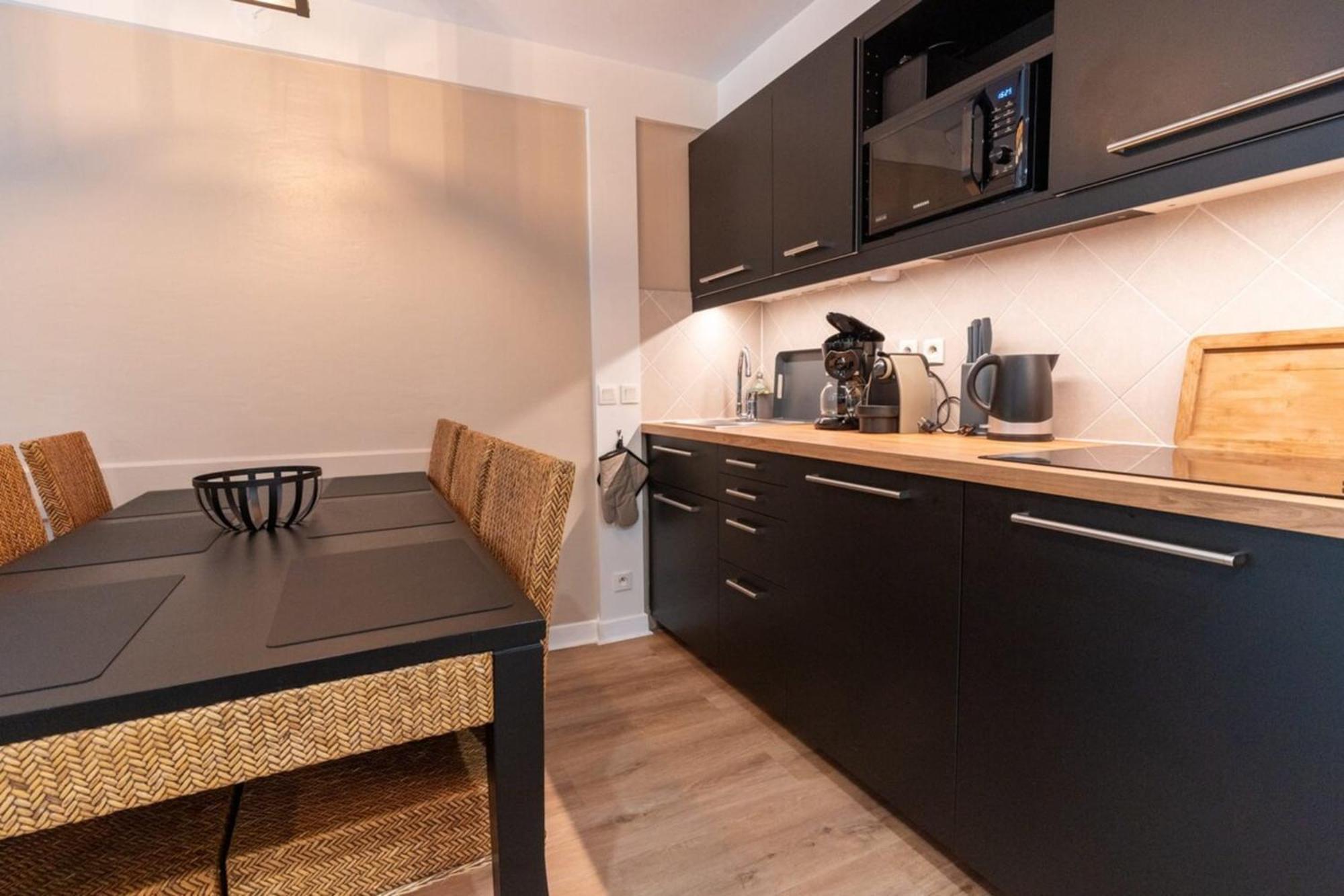 Beautiful Flat With Swimming Pool Tennis Court And Private Car Parking 09 勒图凯－巴黎普拉日 外观 照片